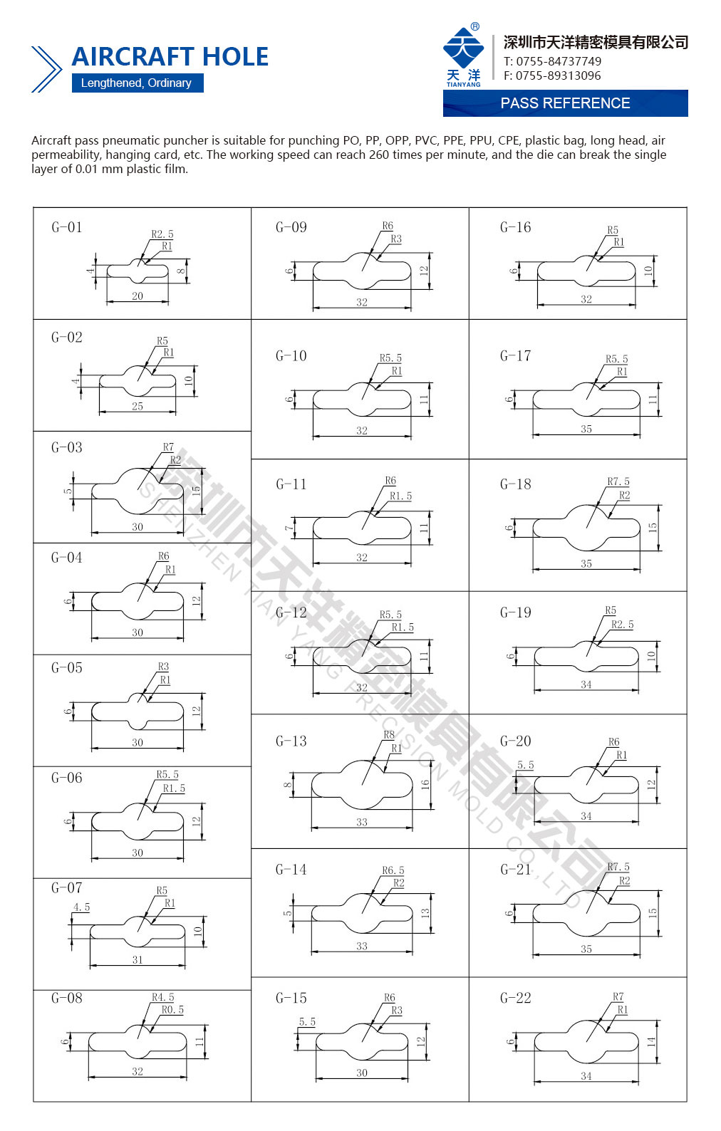 飛機(jī)孔型